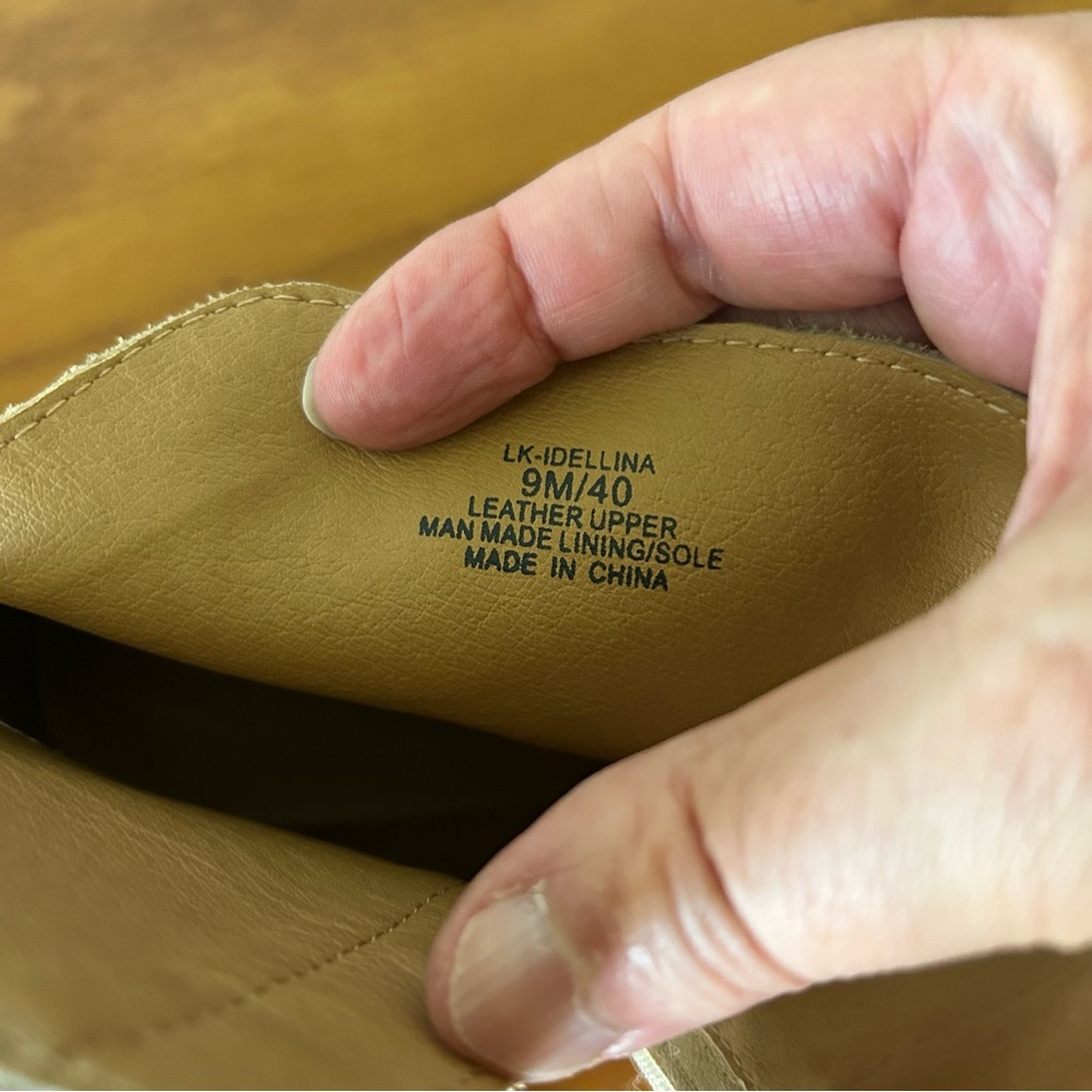 Lucky Brand Idellina Western Bootie in Tahini. Size 9. - Picture 10 of 13